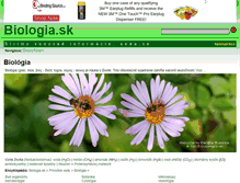 Tablet Screenshot of biologia.sk