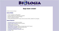 Desktop Screenshot of biologia.bio.br