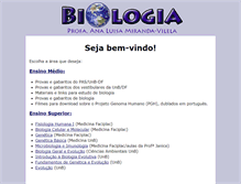 Tablet Screenshot of biologia.bio.br